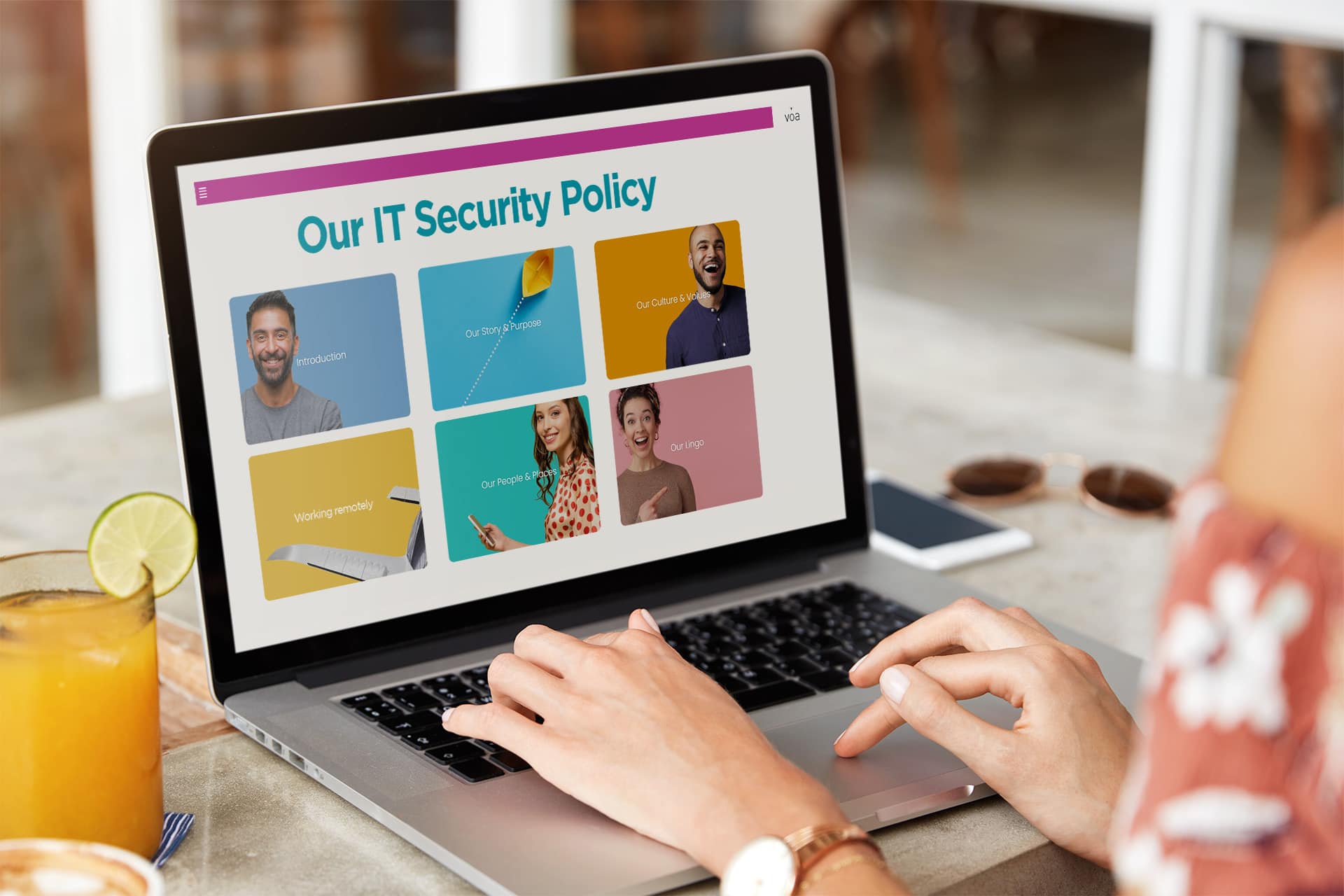 Promoting Information Security Policy to employees