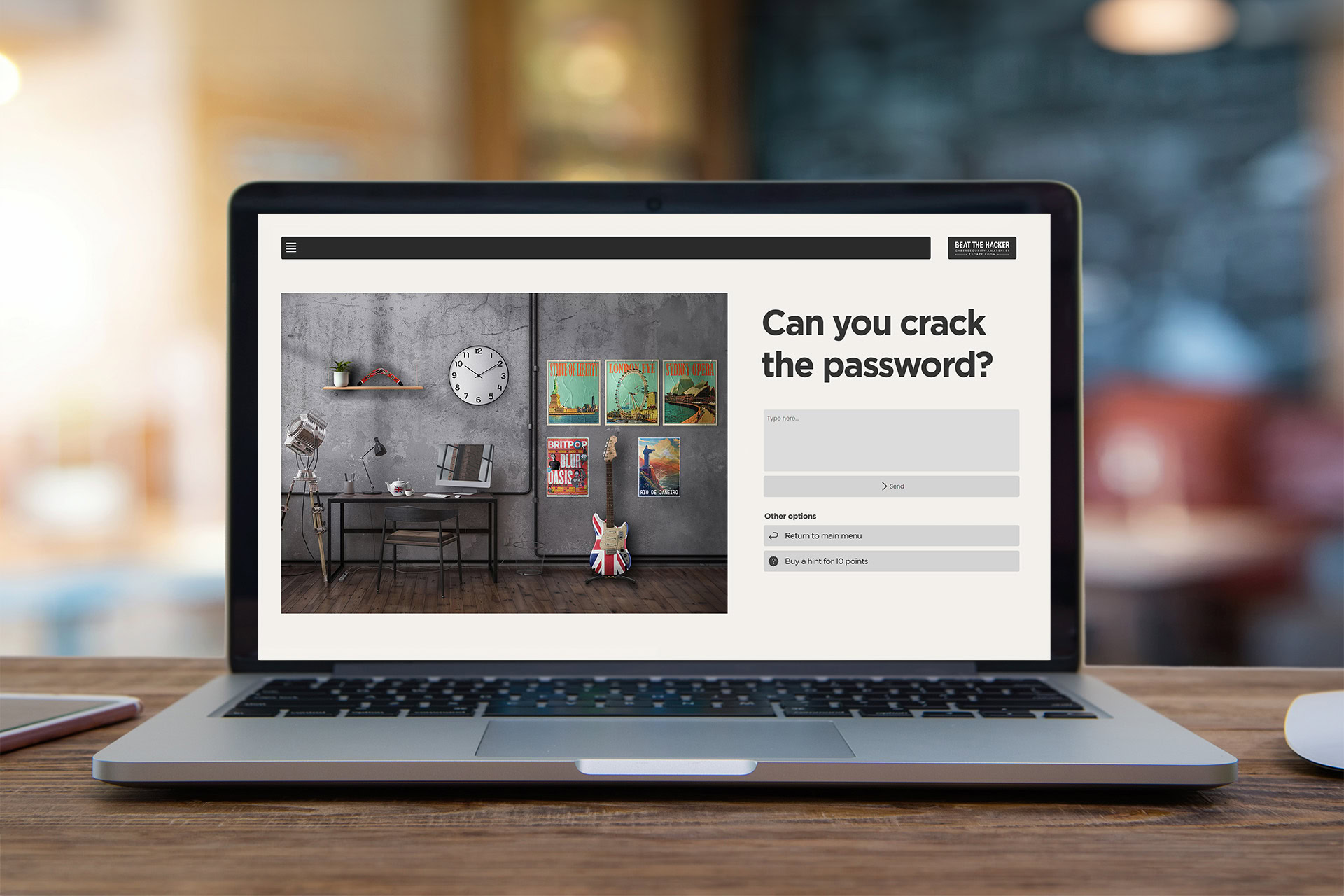 Cybersecurity Escape Room