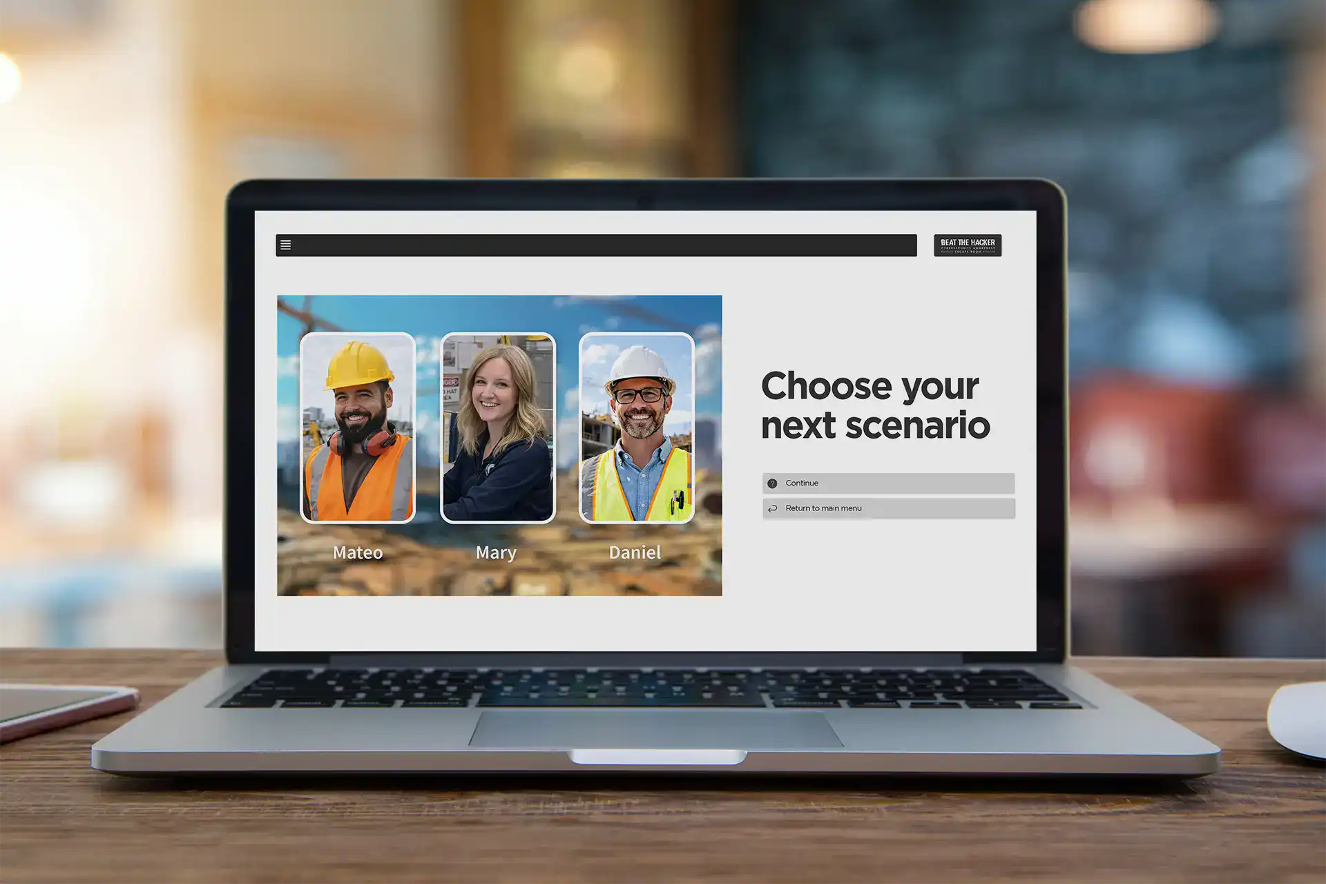 Security Awareness Training for construction