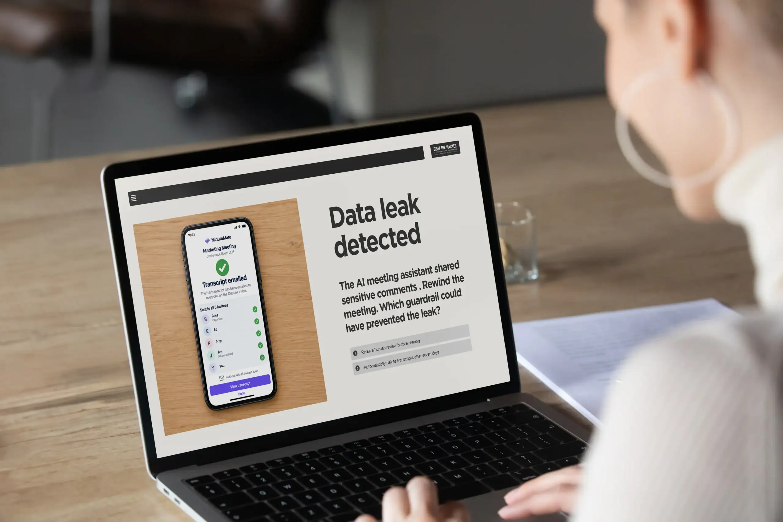 AI Risk Awareness Game - Data Leaks and shadow AI