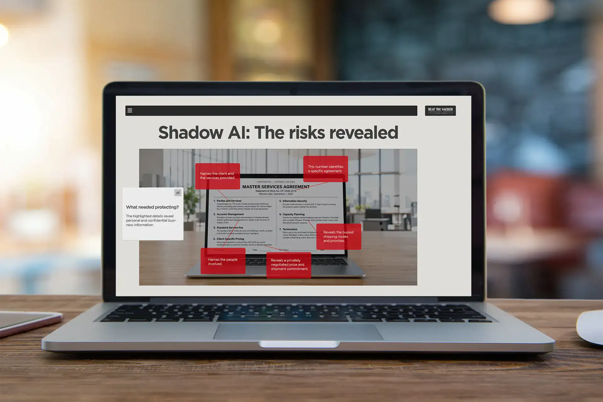 AI Risk Awareness Game - Shadow AI